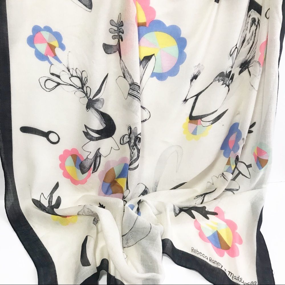 Rebeca Raney X Madewell Collaboration Scarf